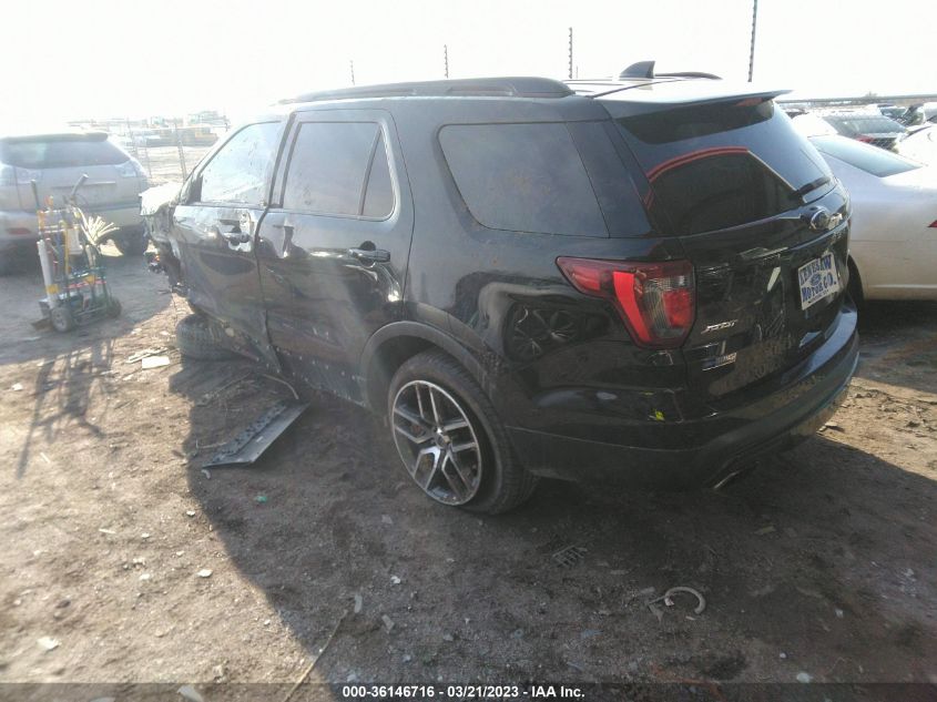 2017 FORD EXPLORER SPORT - 1FM5K8GT0HGA59787