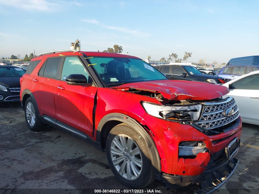 VIN 1FMSK7FH6LGA16574 2020 FORD EXPLORER LIMITED