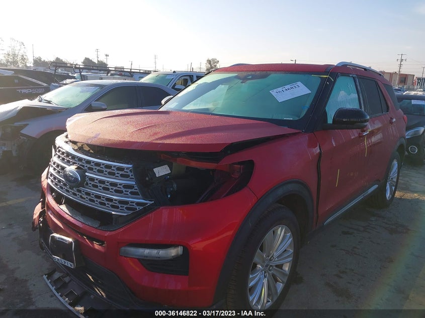 VIN 1FMSK7FH6LGA16574 2020 FORD EXPLORER LIMITED
