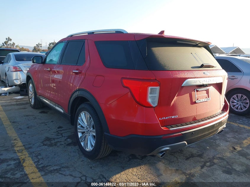 VIN 1FMSK7FH6LGA16574 2020 FORD EXPLORER LIMITED