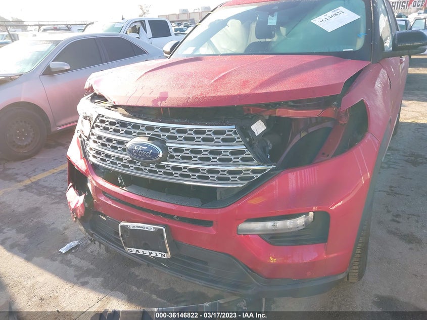 VIN 1FMSK7FH6LGA16574 2020 FORD EXPLORER LIMITED