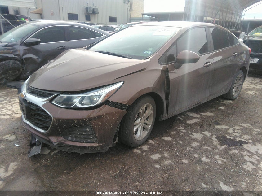 VIN 1G1BC5SM2K7114873 2019 CHEVROLET CRUZE LS