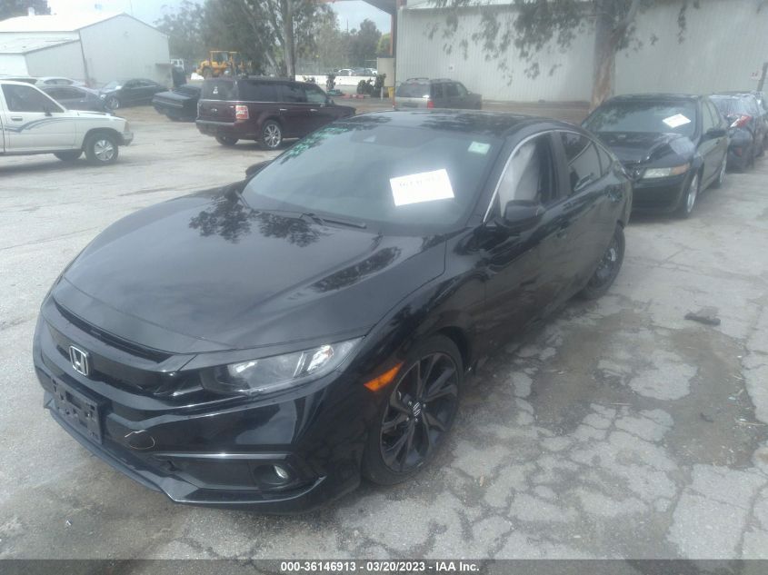 2020 HONDA CIVIC SEDAN SPORT - 19XFC2F85LE208882