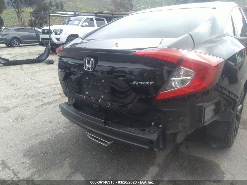 2020 HONDA CIVIC SEDAN SPORT - 19XFC2F85LE208882