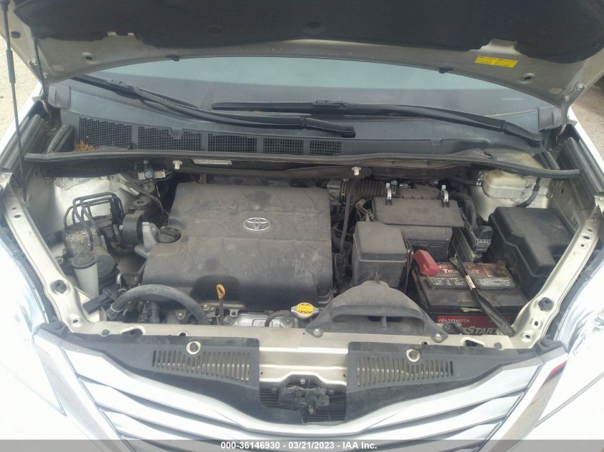 2016 TOYOTA SIENNA XLE/XLE AAS/LTD - 5TDYK3DC5GS709517