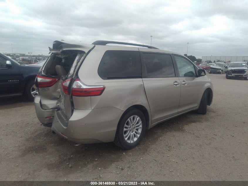 2016 TOYOTA SIENNA XLE/XLE AAS/LTD - 5TDYK3DC5GS709517