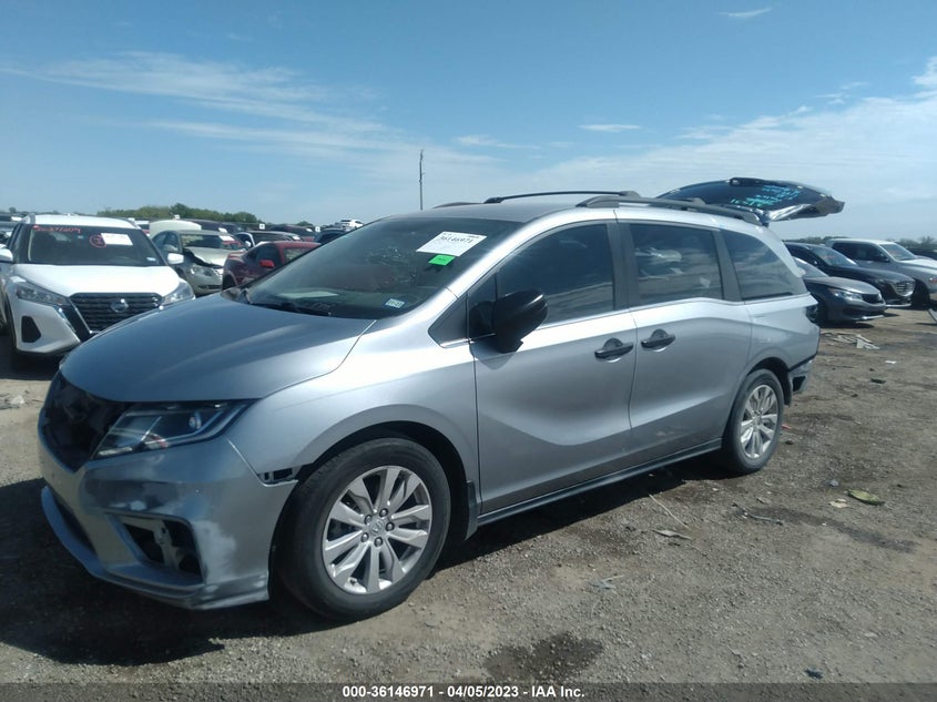 VIN 5FNRL6H23LB018795 2020 HONDA ODYSSEY LX