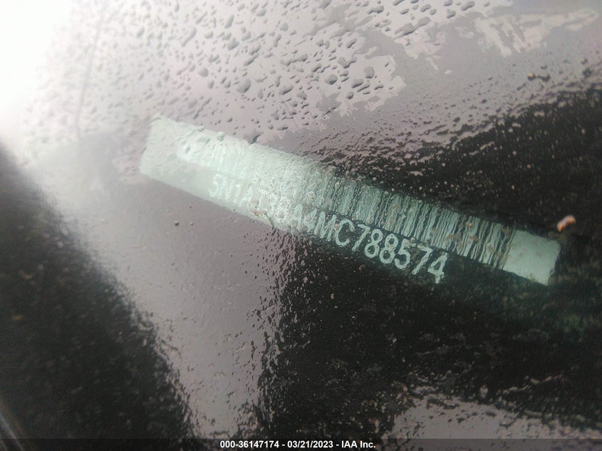 VIN 5N1AT3BA4MC788574 2021 NISSAN ROGUE SV