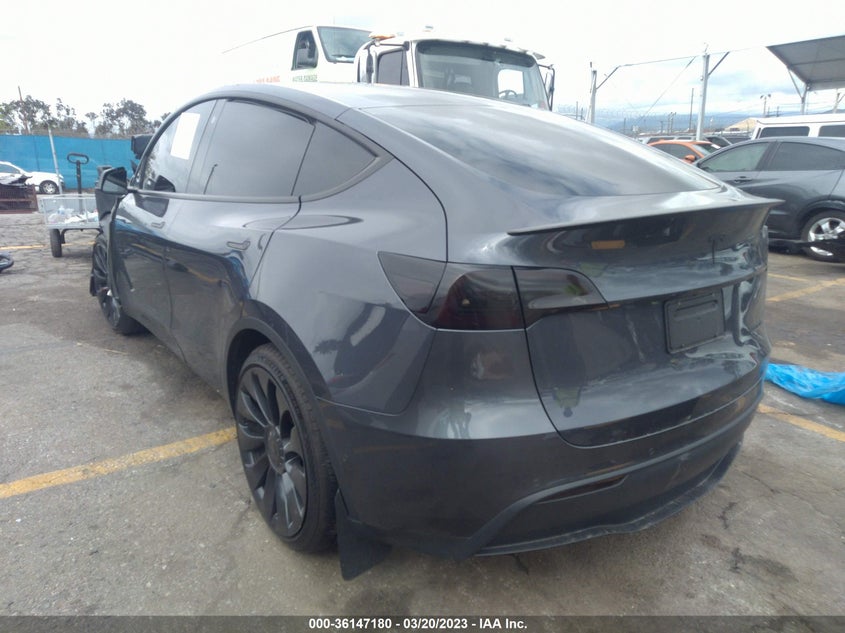 VIN 7SAYGDEF6NF514630 2022 TESLA MODEL Y PERFORMANCE