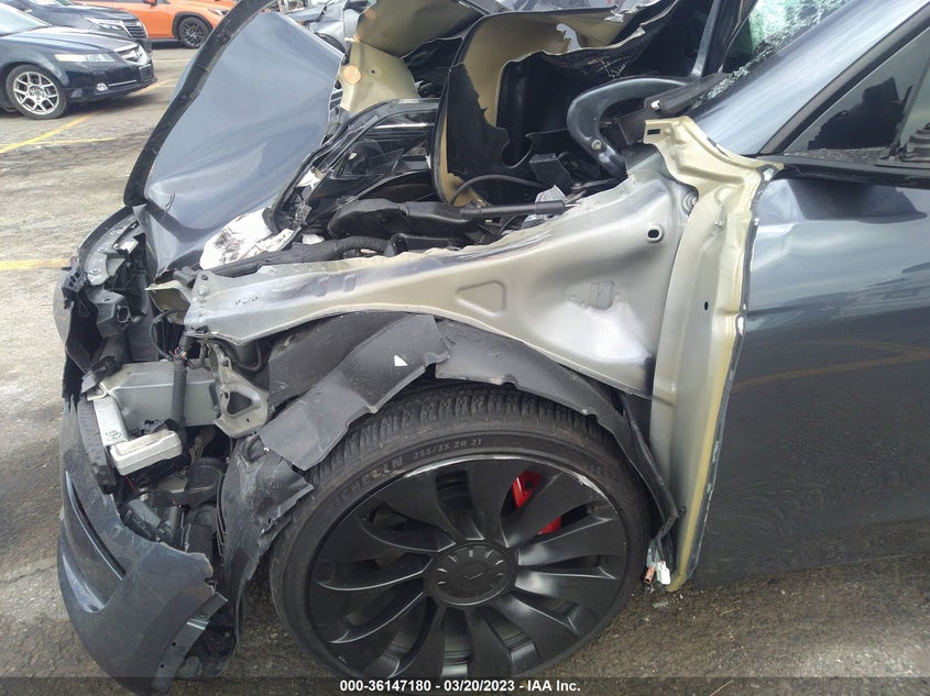 VIN 7SAYGDEF6NF514630 2022 TESLA MODEL Y PERFORMANCE