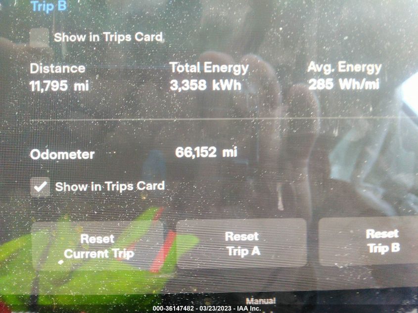 2018 TESLA MODEL 3 RANGE BATTERY - 5YJ3E1EA3JF037794