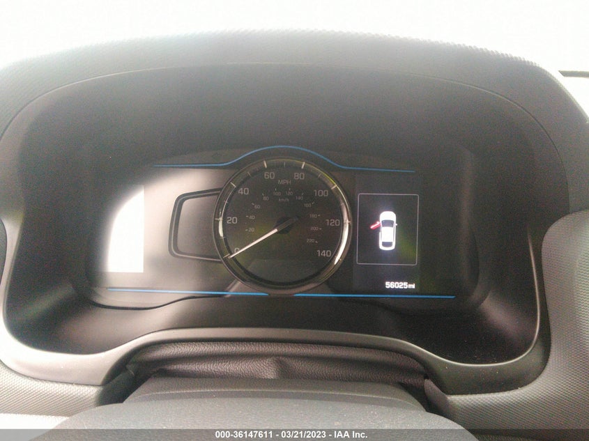 VIN KMHC65LC0KU174446 2019 HYUNDAI IONIQ HYBRID BLUE