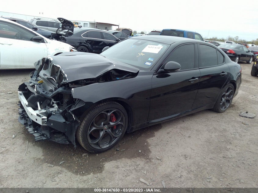 VIN ZARFAMBN5K7605669 2019 ALFA ROMEO GIULIA TI SPORT