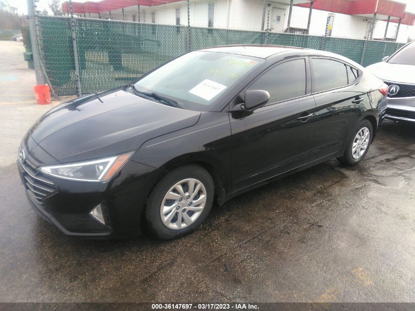 2019 HYUNDAI ELANTRA SE - 5NPD74LF7KH493685