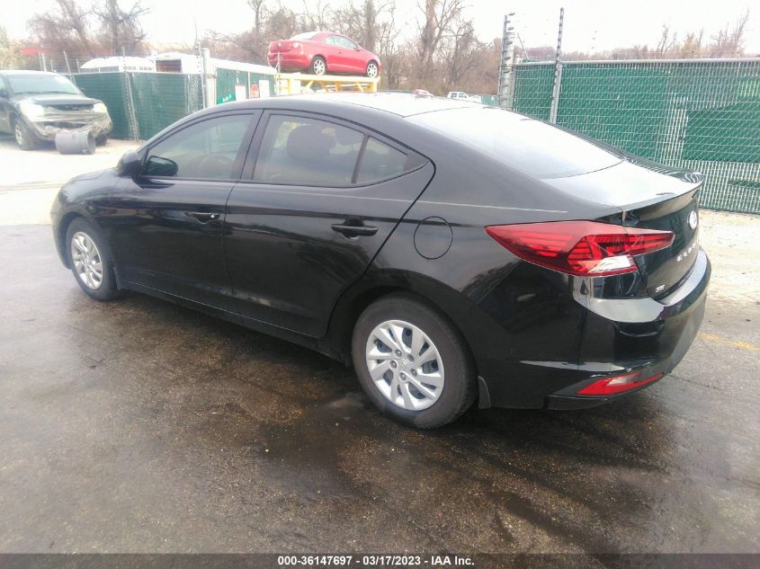 2019 HYUNDAI ELANTRA SE - 5NPD74LF7KH493685