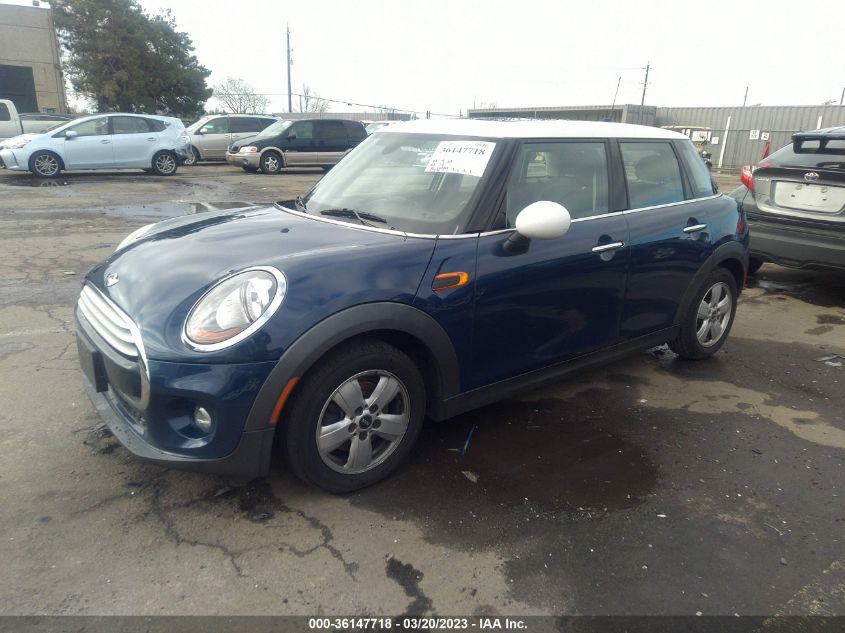 2015 MINI COOPER HARDTOP 4 DOOR - WMWXS5C59FT832017