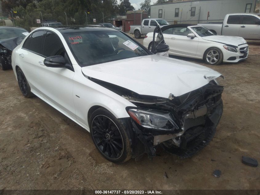 2021 MERCEDES-BENZ C-CLASS C 300 - W1KWF8DB1MR616350