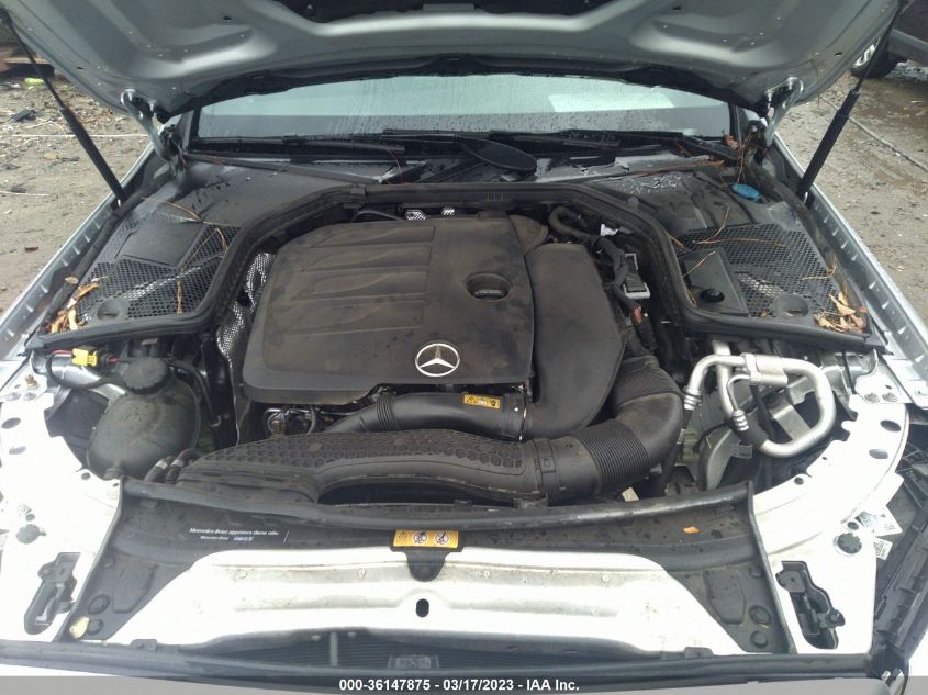 VIN 55SWF8DB0KU295820 2019 MERCEDES-BENZ C-CLASS no.10