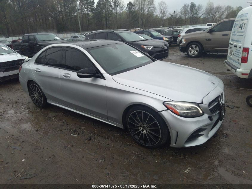 VIN 55SWF8DB0KU295820 2019 MERCEDES-BENZ C-CLASS no.1