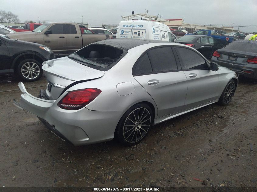 VIN 55SWF8DB0KU295820 2019 MERCEDES-BENZ C-CLASS no.4