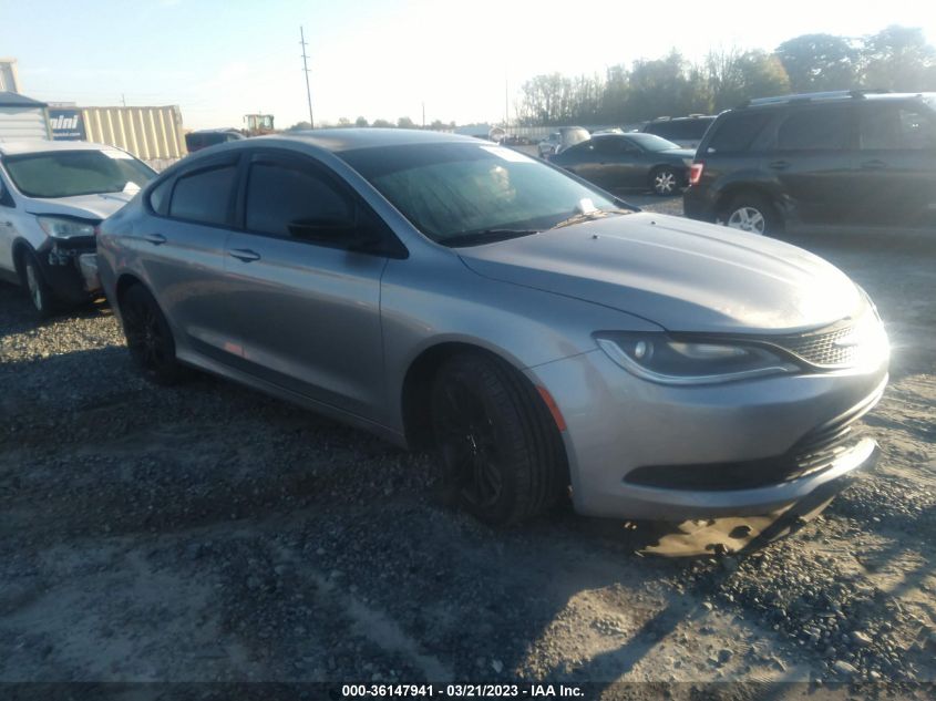 2017 CHRYSLER 200 TOURING - 1C3CCCFBXHN504945