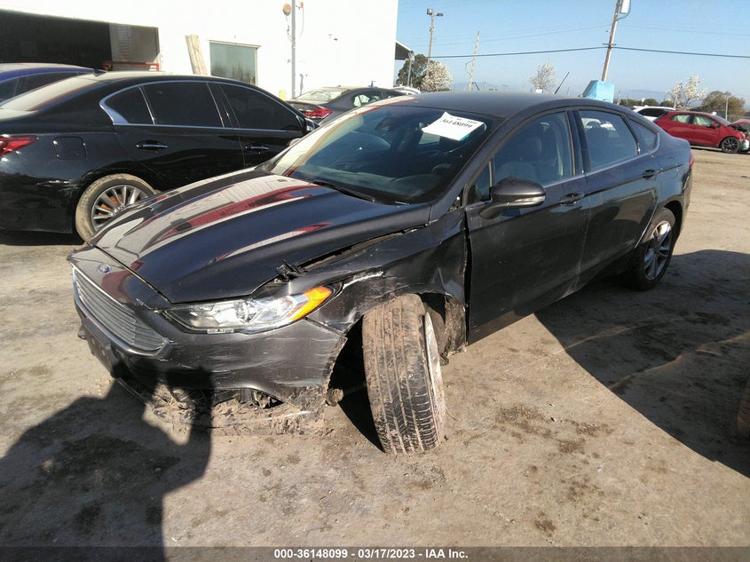 VIN 3FA6P0HD4JR281837 2018 FORD FUSION SE