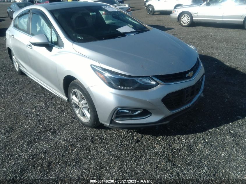 2017 CHEVROLET CRUZE LT - 3G1BE6SM6HS514414
