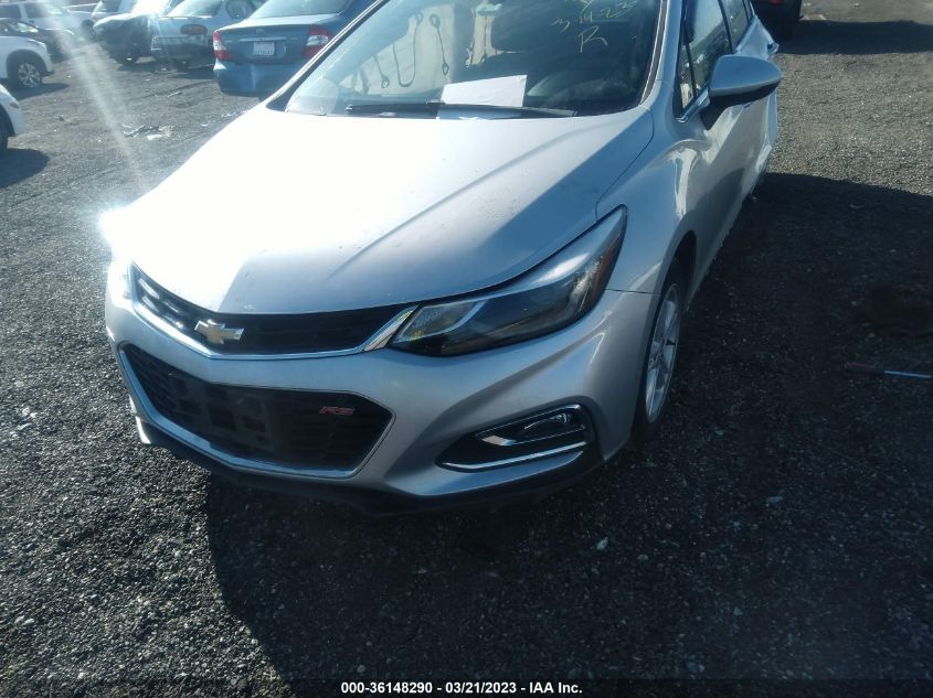 2017 CHEVROLET CRUZE LT - 3G1BE6SM6HS514414