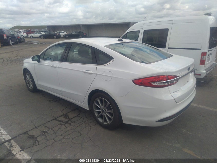 VIN 3FA6P0H73HR201674 2017 FORD FUSION SE