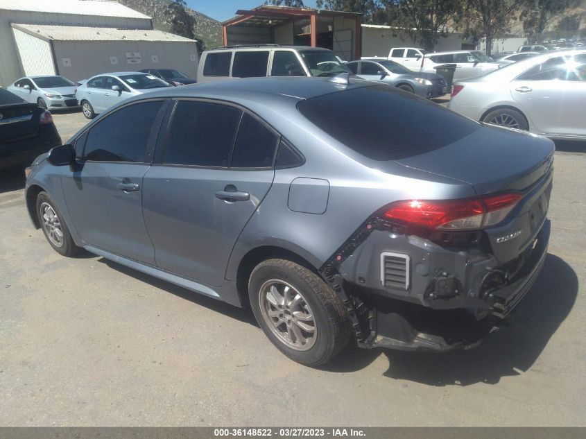 2022 TOYOTA COROLLA HYBRID LE - JTDEAMDE8NJ053563