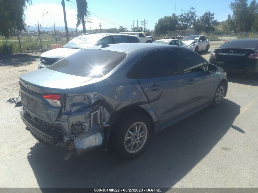 2022 TOYOTA COROLLA HYBRID LE - JTDEAMDE8NJ053563