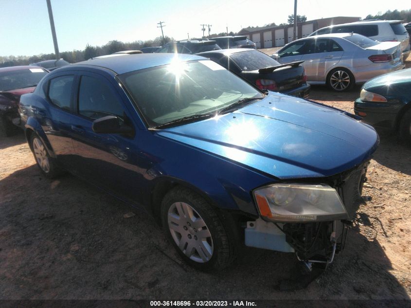 2014 DODGE AVENGER SE - 1C3CDZAB1EN232854