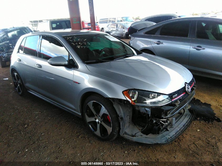 2016 VOLKSWAGEN GOLF GTI S - 3VW4T7AU3GM003207