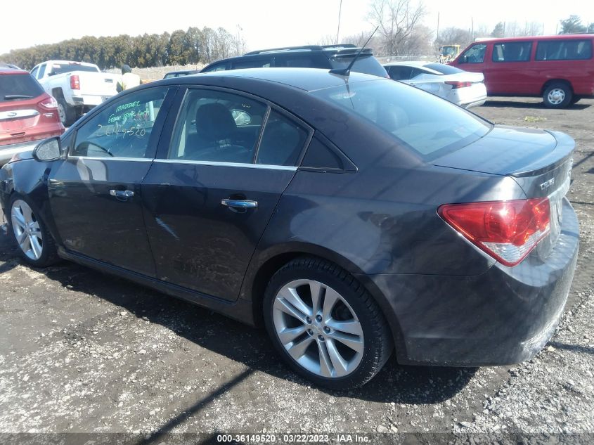 2014 CHEVROLET CRUZE LTZ - 1G1PG5SB8E7361196