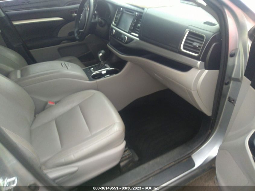 2016 TOYOTA HIGHLANDER XLE - 5TDKKRFH6GS177518