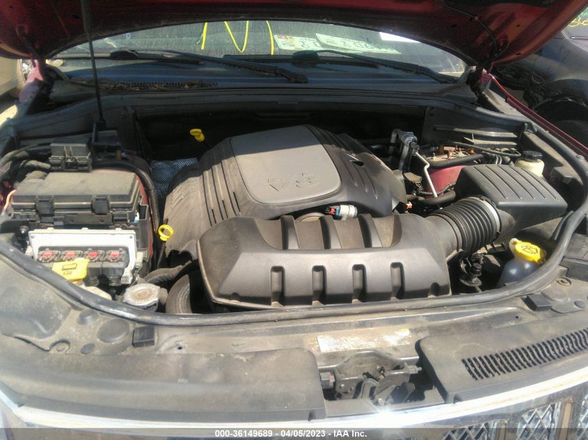 2013 JEEP GRAND CHEROKEE OVERLAND SUMMIT - 1C4RJFCT5DC572716
