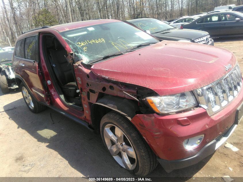 2013 JEEP GRAND CHEROKEE OVERLAND SUMMIT - 1C4RJFCT5DC572716
