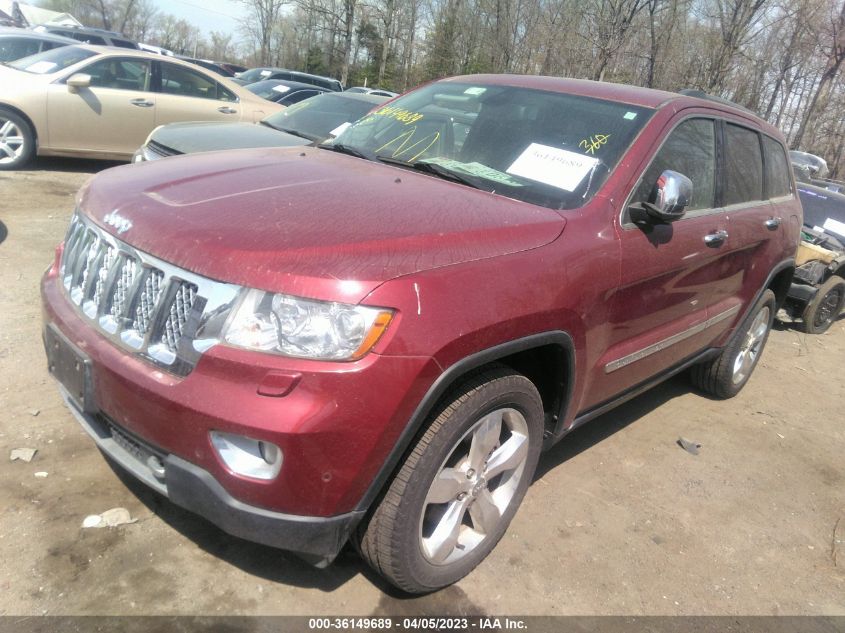 2013 JEEP GRAND CHEROKEE OVERLAND SUMMIT - 1C4RJFCT5DC572716