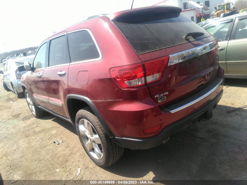 2013 JEEP GRAND CHEROKEE OVERLAND SUMMIT - 1C4RJFCT5DC572716