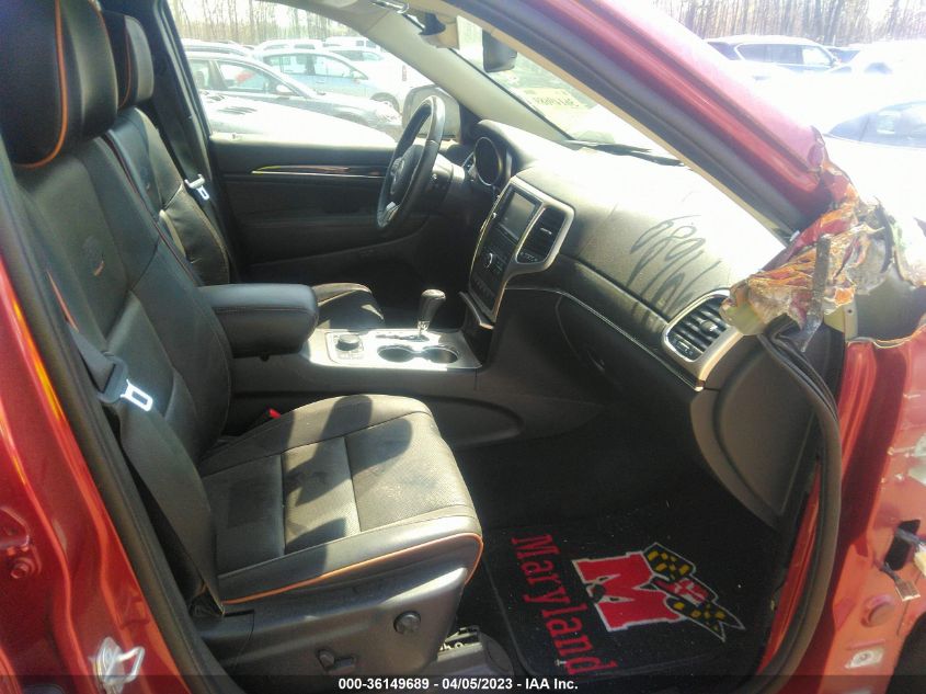 2013 JEEP GRAND CHEROKEE OVERLAND SUMMIT - 1C4RJFCT5DC572716