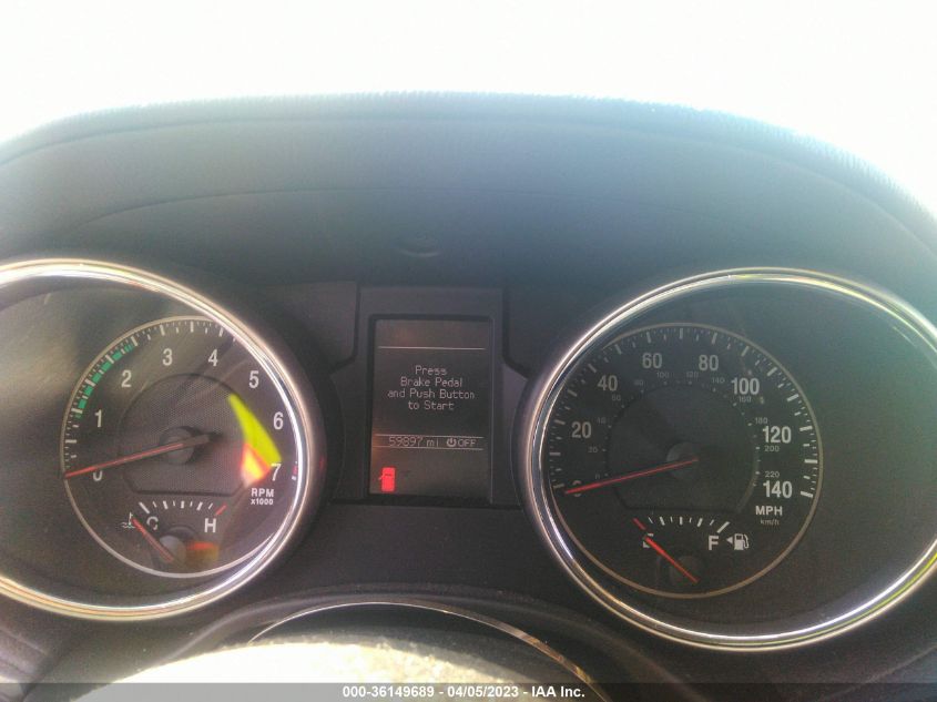 2013 JEEP GRAND CHEROKEE OVERLAND SUMMIT - 1C4RJFCT5DC572716