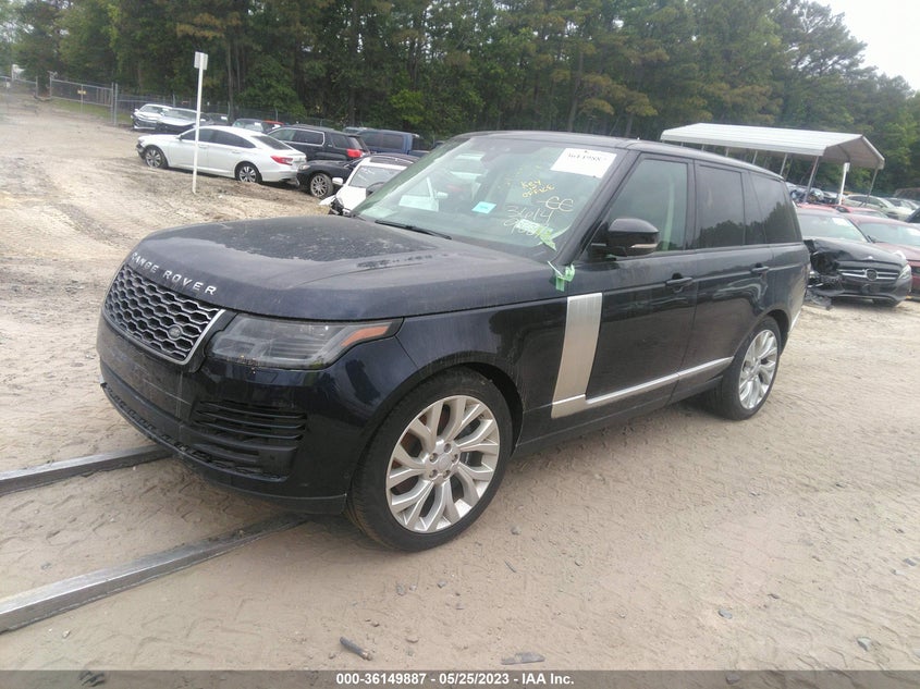 VIN SALGS2RU2MA417686 2021 LAND ROVER RANGE ROVER WESTMINSTER