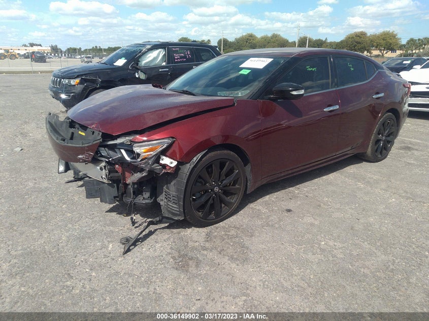 VIN 1N4AA6AP8HC410058 2017 NISSAN MAXIMA SR