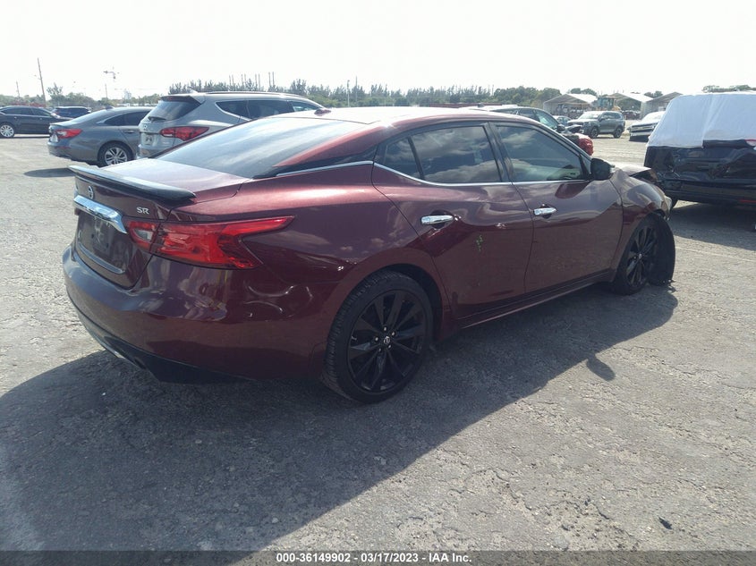 VIN 1N4AA6AP8HC410058 2017 NISSAN MAXIMA SR
