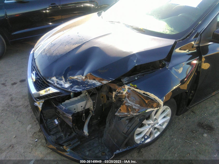 VIN 3N1AB7AP1JL652829 2018 NISSAN SENTRA SV