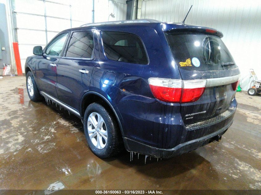 2013 DODGE DURANGO CREW - 1C4RDJDG6DC688163