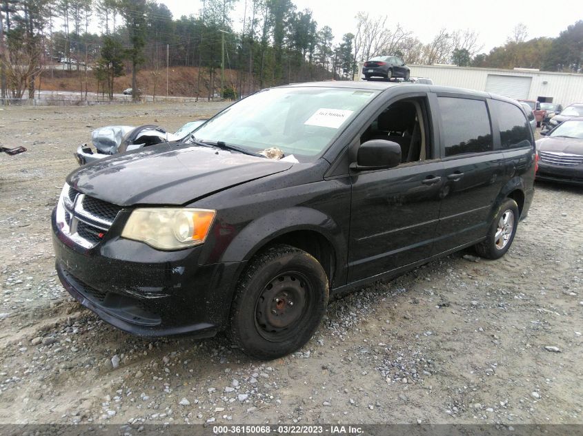 2013 DODGE GRAND CARAVAN SXT - 2C4RDGCGXDR522966