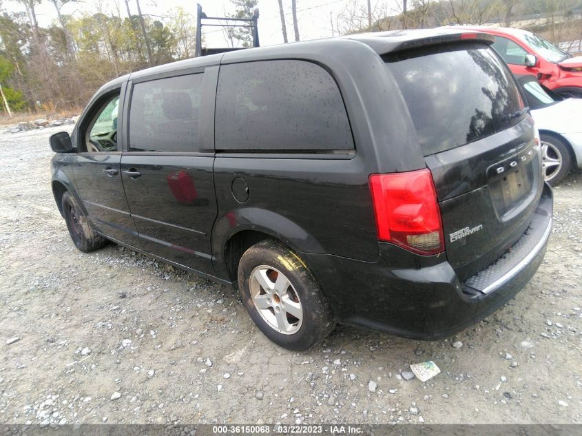 2013 DODGE GRAND CARAVAN SXT - 2C4RDGCGXDR522966