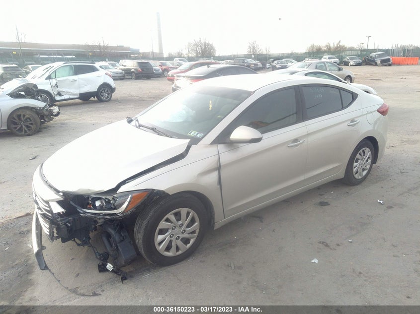 VIN 5NPD74LF5HH065574 2017 HYUNDAI ELANTRA SE