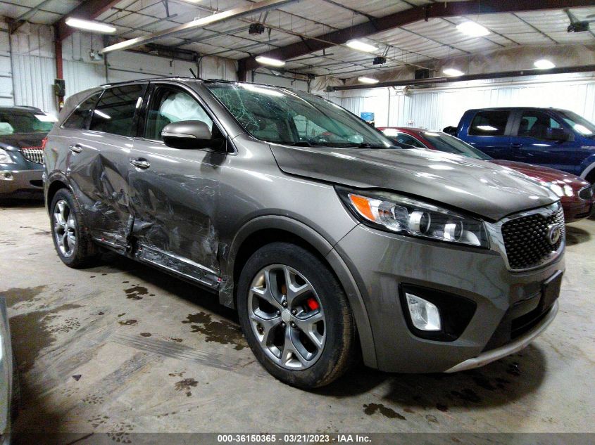 2016 KIA SORENTO SX - 5XYPKDA54GG003997